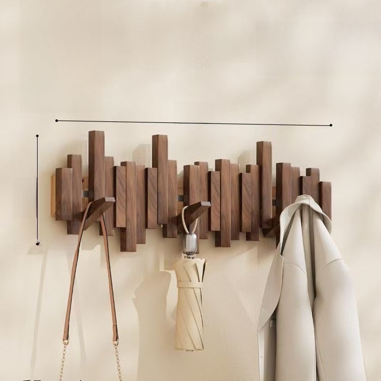Piano key coat hanger
