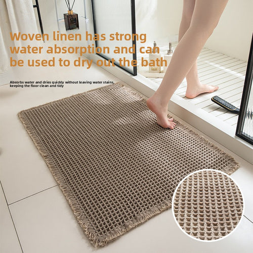 Non-Slip Absorbent Bathroom Floor Mat