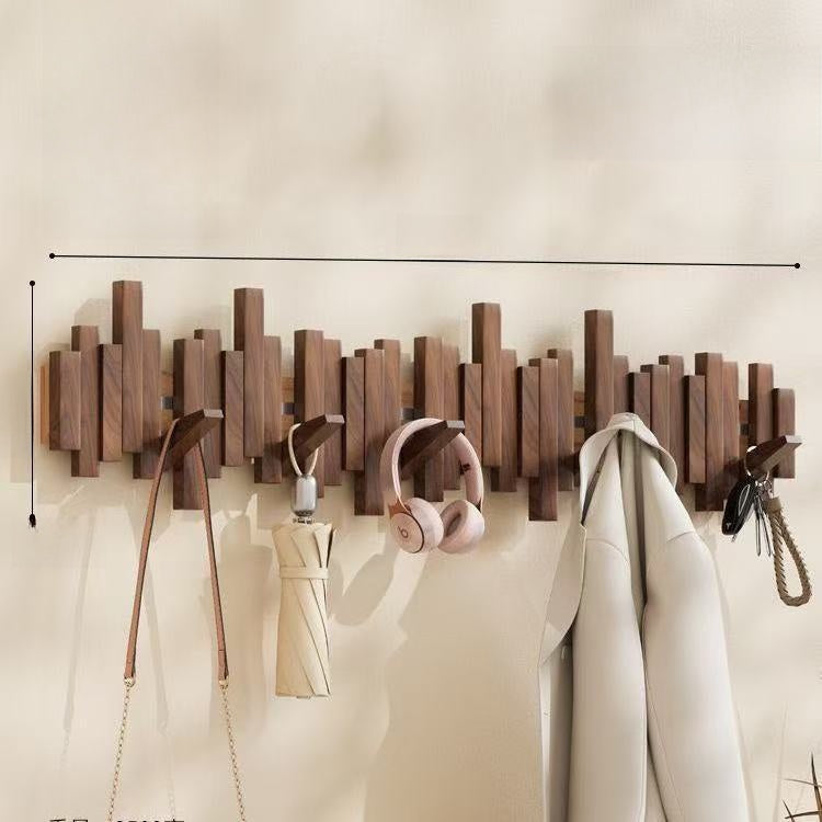 Piano key coat hanger