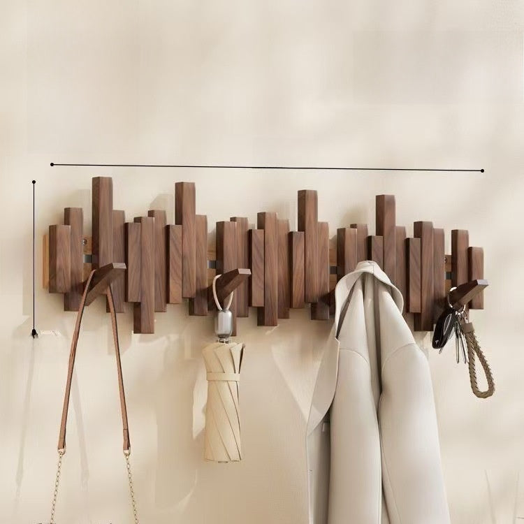Piano key coat hanger