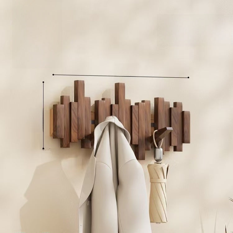 Piano key coat hanger