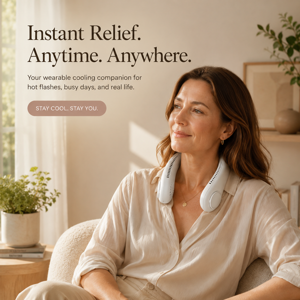 Hands-Free Hot Flash Relief