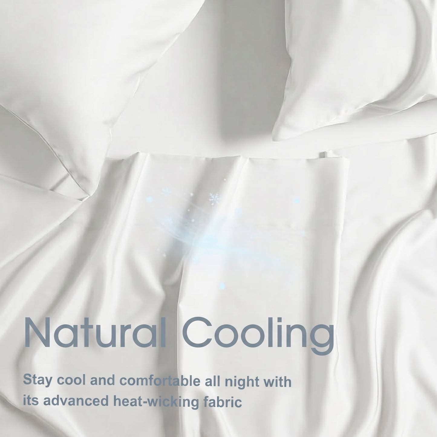 6-Piece: Luxury Home Cool Bamboo-Fiber Sheet Set