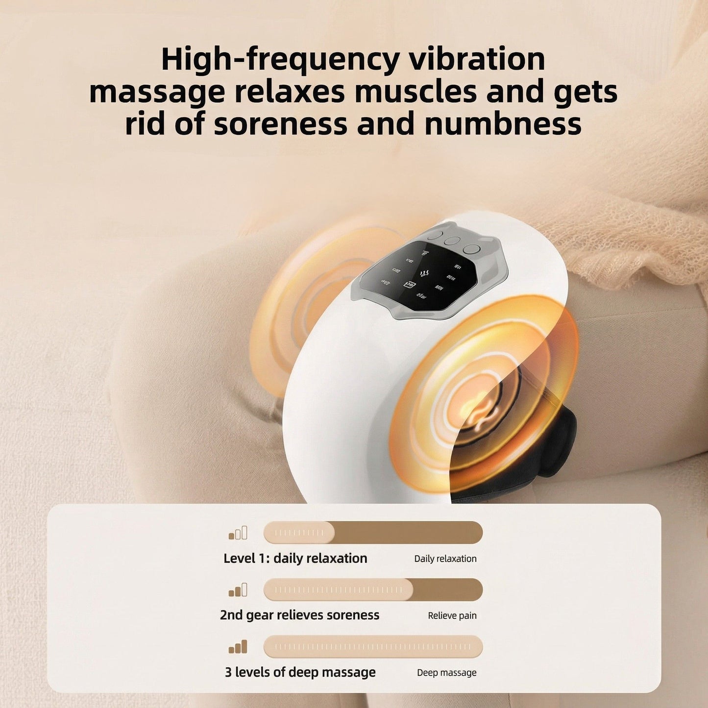 Luuma Knee Relief Massager — Heat + Vibration