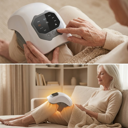 Luuma Knee Relief Massager — Heat + Vibration