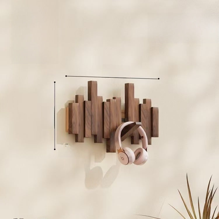 Piano key coat hanger