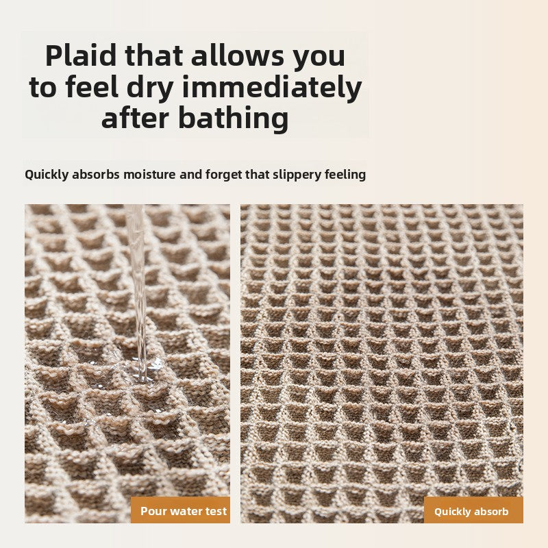 Non-Slip Absorbent Bathroom Floor Mat
