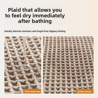 Non-Slip Absorbent Bathroom Floor Mat