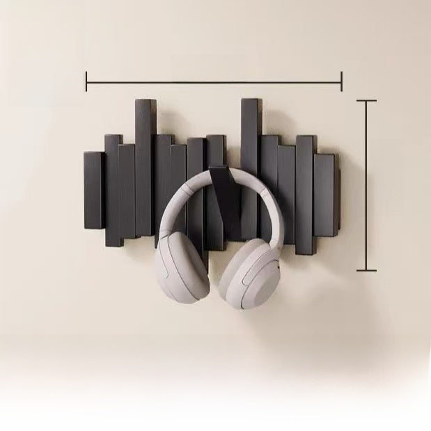 Piano key coat hanger